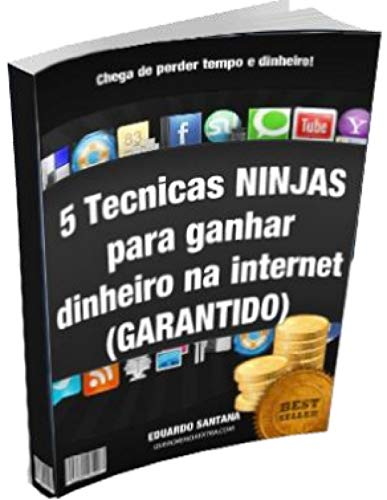 Livro PDF: 5 técnicas ninjas para ganhar dinheiro na internet (garantido)