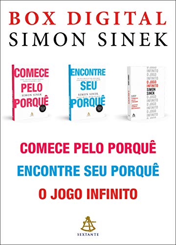 Livro PDF: Box Simon Sinek: Comece pelo porquê • Encontre seu porquê • O jogo infinito