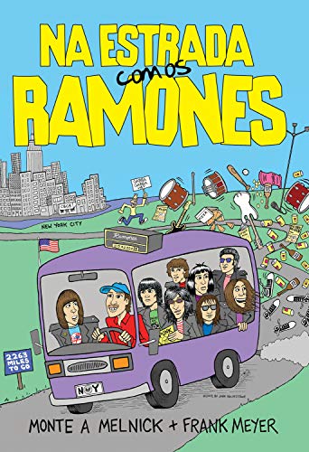 Capa do livro: Na estrada com os Ramones - Ler Online pdf
